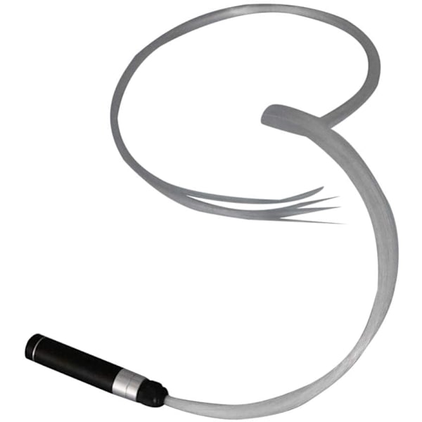 2 stk. LED Fiberoptisk Pisk Dans Space Whip Super Lys Oplyst