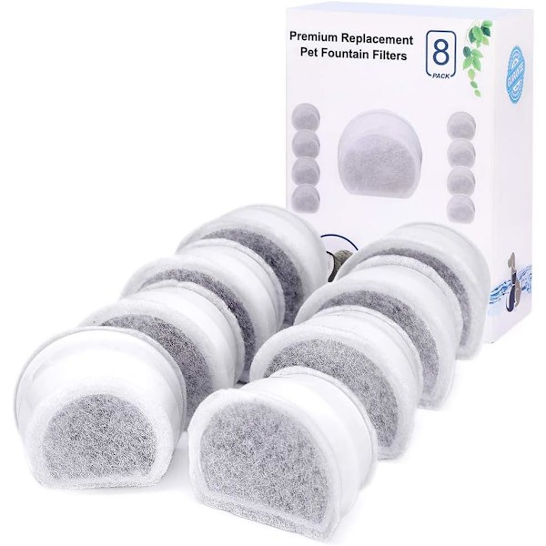Erstatningskullfilter for Drinkwell Avalon og Pagoda Ceram