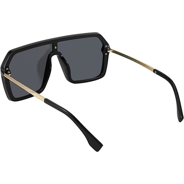 Vision Oversized Siamese Solbriller til Kvinder Mænd F DXGHC