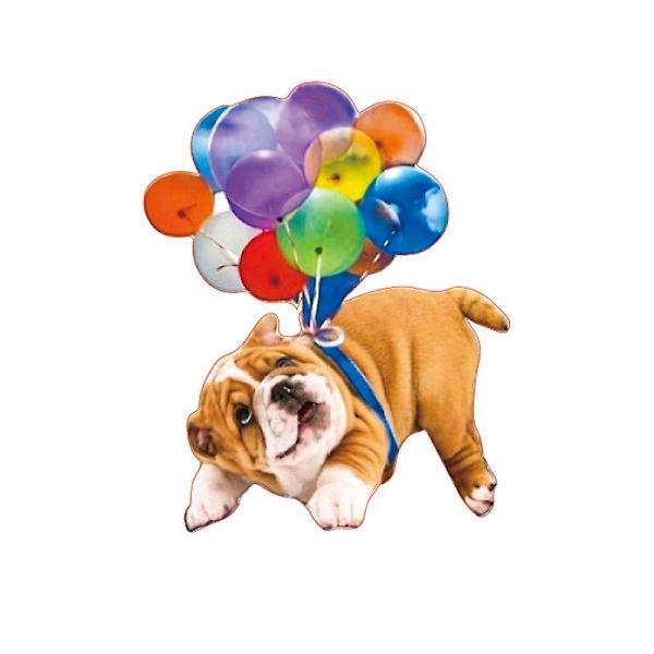 2 st Bilhängande Dekorationer Färgglada Ballonger Bilinredning Deco
