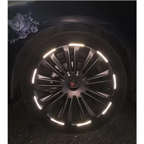 20 Styk Opgraderede Super Reflekterende Nat Reflekterende Bilhjul Sa