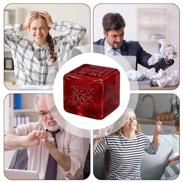 NeeDoh Nice Cubes Stresskuber Squishy Legetøj Firkantede Squishy Bolde Til Voksne Børn Sensorisk Fidget Legetøj Til,AB