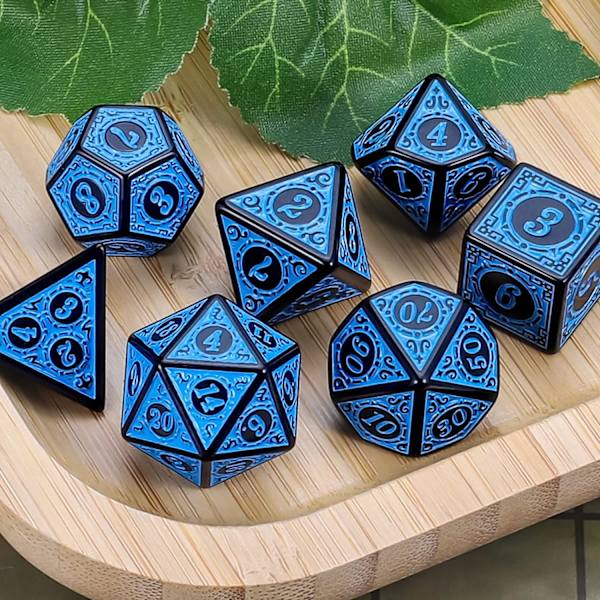Polyhedrisk Terningsett for Dungeons and Dragons RPG MTG Rollespill