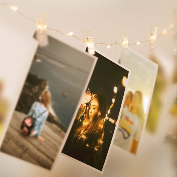 Fotostrenglys, 100 LED 10M Fotostrenglys med 50 DXGHC