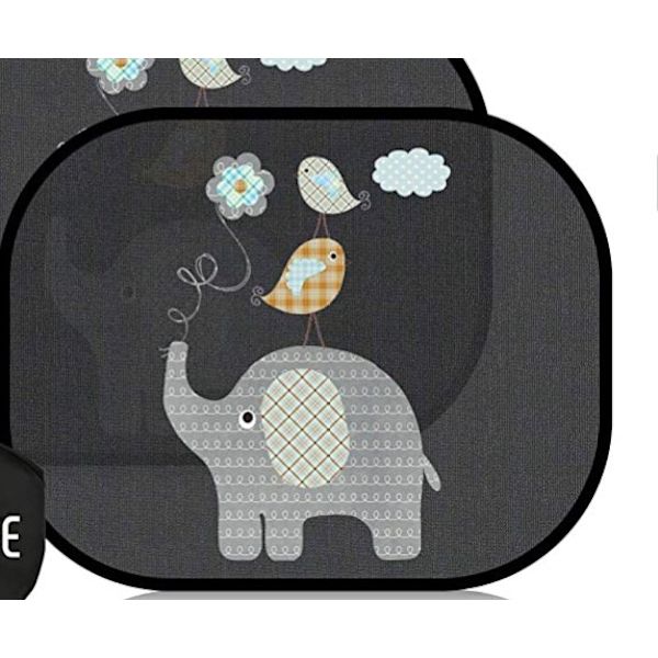 2-pack Universell Bilsolskydd med UV-skydd, Solskydd för