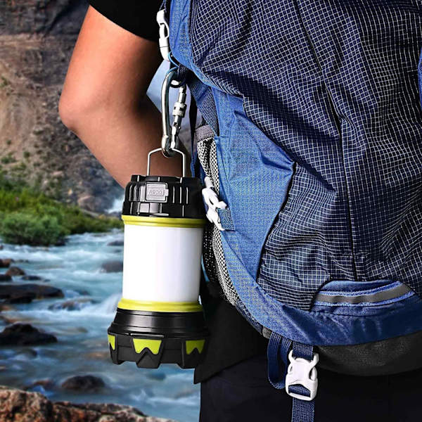 Ladesbar LED-lykt, USB-ladbare LED-campinglykt Til