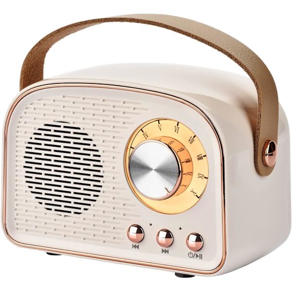Retro Bluetooth-högtalare, Trådlös Vintage-högtalare, Utomhus Trådlös