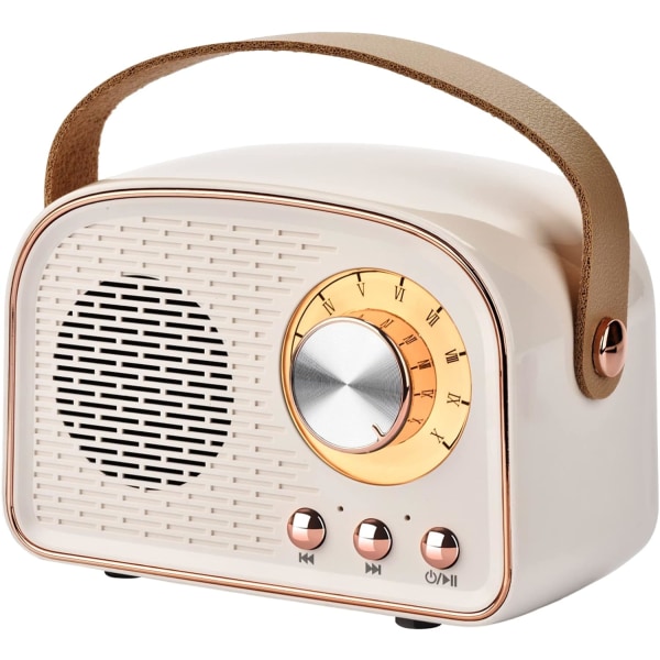 Retro Bluetooth-kaiutin, Langaton Vintage-kaiutin, Ulkoilmakäyttöön Langaton