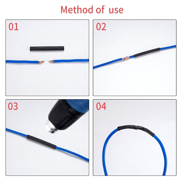 Värmekrympslang, Elektrisk Isolering Värmekrympslang Kabel
