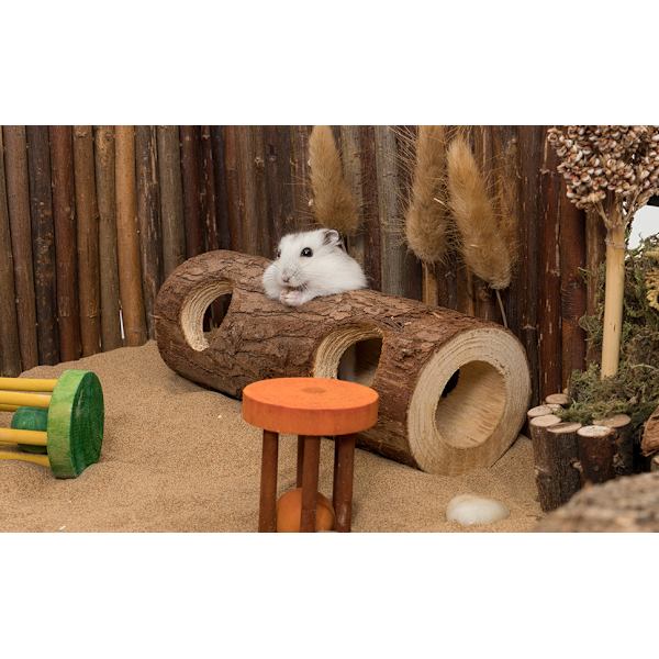 1 Stycke Liten Diameter 2,2 cm/0,86\" L 10 cm/3,9\" Naturlig Trähammare