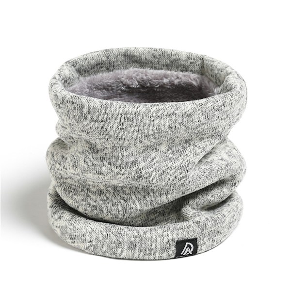 2-pack Mäns Halsduk - Vadderad Halskrage - Varm Vinterhalsduk - N