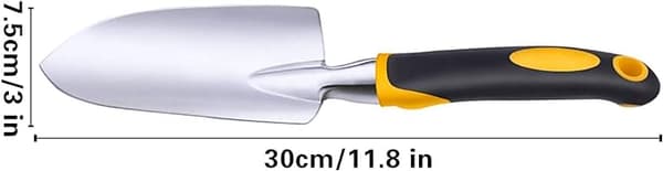 Hagespade i rustfritt stål for planting, omplanting, vi DXGHC