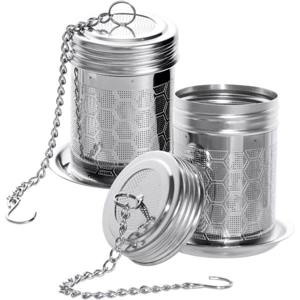 2 stk. Teinfuser, Teefilter Teinfuserkopp Fint Hull Teinfuser