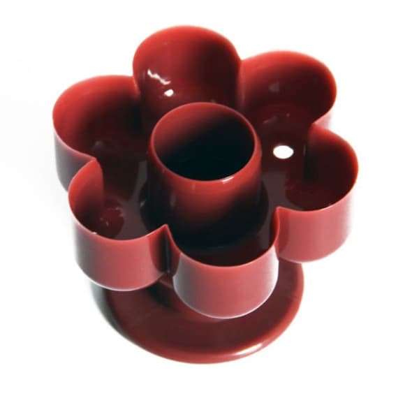 Donutform, Blomsterdonutpresseform, Hult Kakeform i Plast