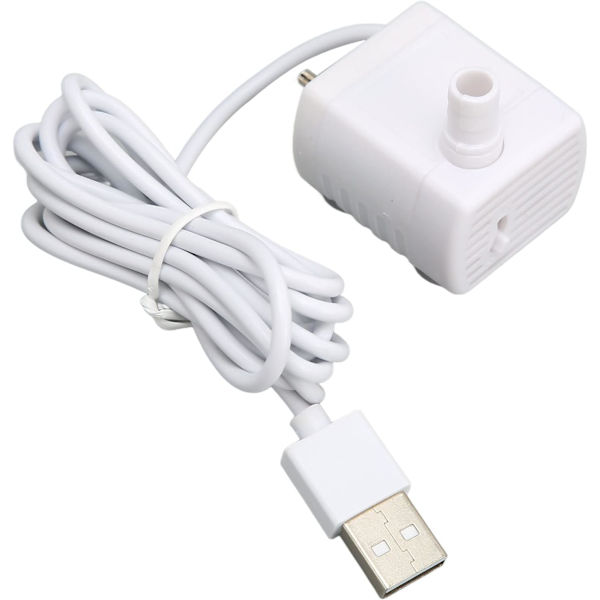 Vandpumpe til kæledyr, stille for at undgå tørbrænding, USB-drevet