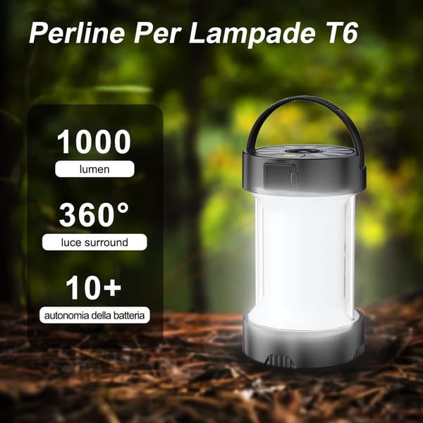 Ladesbar LED Campinglykt, Solcelle Magnetisk Lampe med Batteri