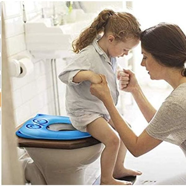 Foldbar Baby Toilet Trykreducerer Børnesæde Reducer Rejse T