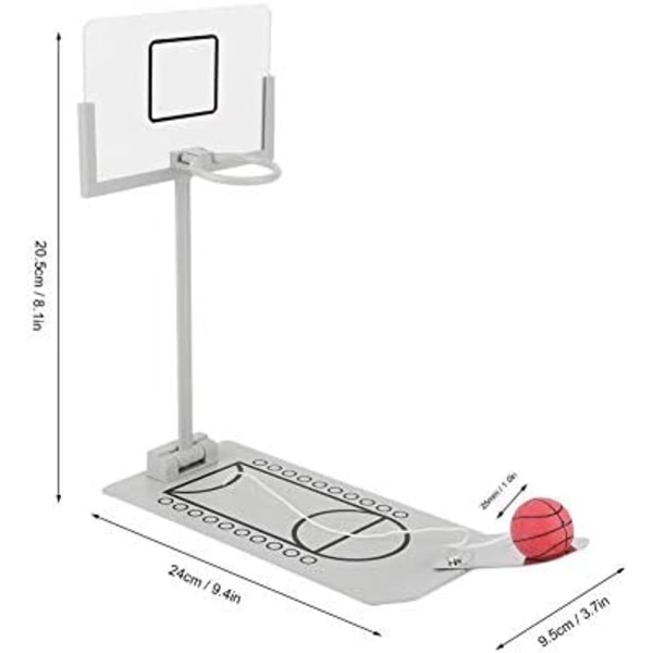 Minibasketbollmaskin, Dekorativ Miniatyr för Kontorsbord