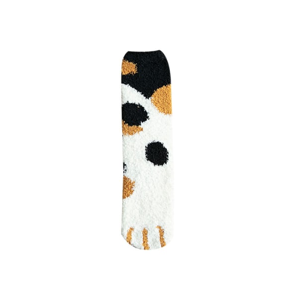 Kattklo-strumpor Fluffiga Katt-Sovstrumpor Bekväma Katt-Slippers DXGHC