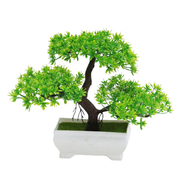 Kunstig Bonsai Træ Falsk Plante Dekoration Blomst Pottet Plante