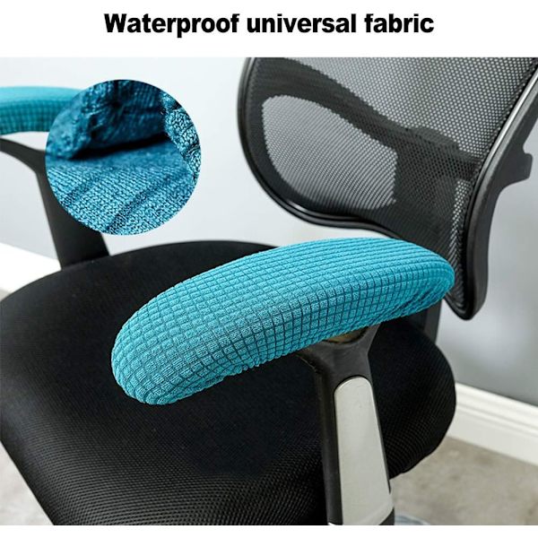 1 par Armlenestopper til kontorstol, Strekkbar Vaskbar Elastisk O