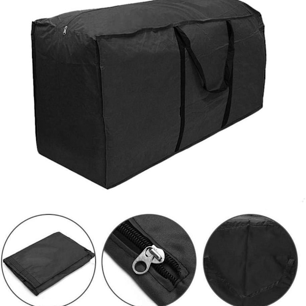 Vattentät förvaringsväska för utomhusbruk, möbelskydd 122×39×55cm