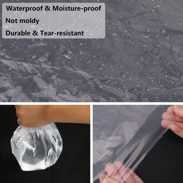 2 Rullar Plast Soffaöverdrag, Möbel Plastöverdrag, Modulär Soffa