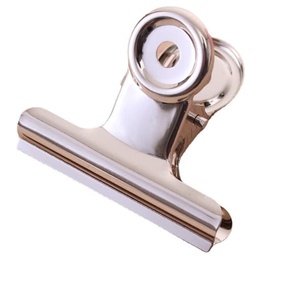 10 stk 38mm rustfritt stål lang hale klipp student elev rund H