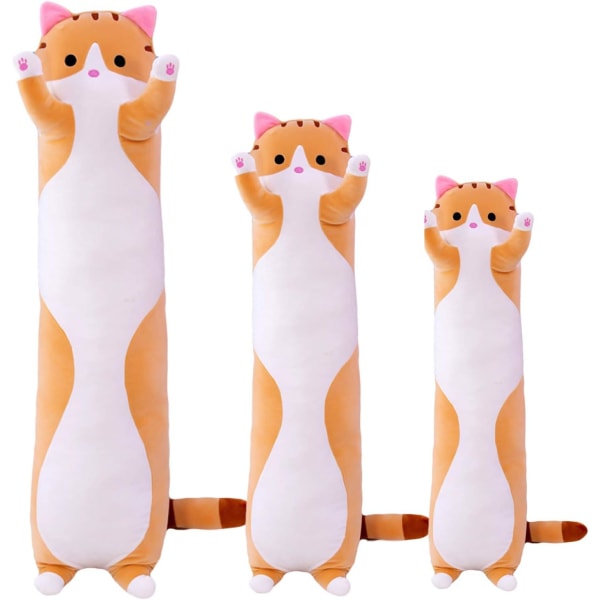 Jättekattepluffy Cartoon Kitty Sovkramande Kudde, Cud