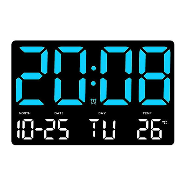 Stor skärm LED digital klocka DXGHC