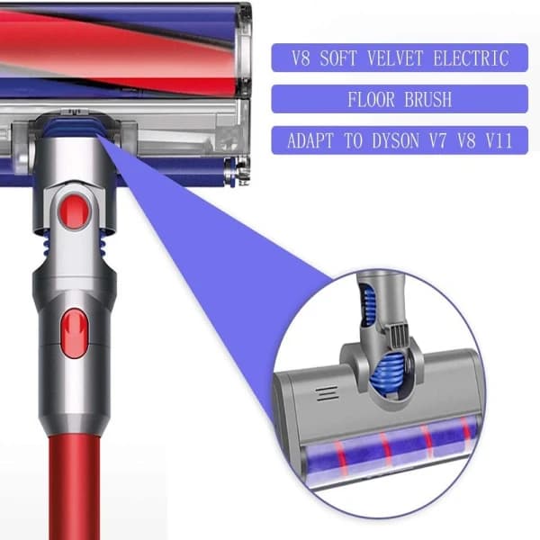 Dyson Golvmunstycke Soft Roller for Dyson V7 V8 V10 V11 Vacuu DXGHC