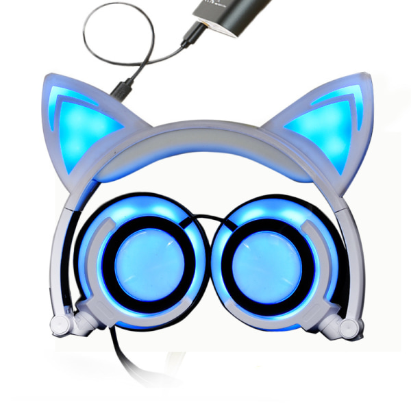 Bluetooth Vihreä Headset Langaton Cat Ear Headset DXGHC