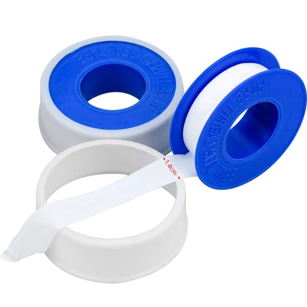 4-pack Teflontejp, 12mm × 0,075mm × 10m PTFE Industriell Tätning