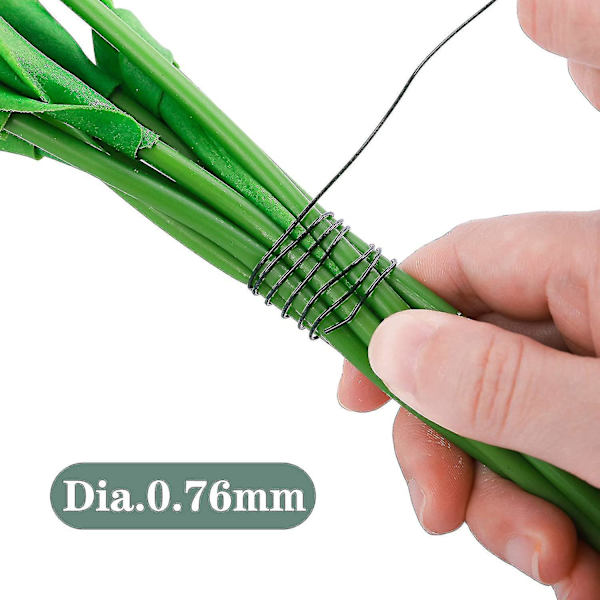 Florists Wire Flexibel Paddle Wire för pysselhantverk, jul DXGHC