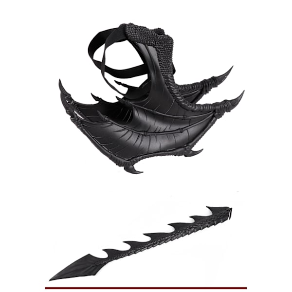 Barnedraktsvinger, Dinosaurhale-maske Sett, Cosplay Kostyme