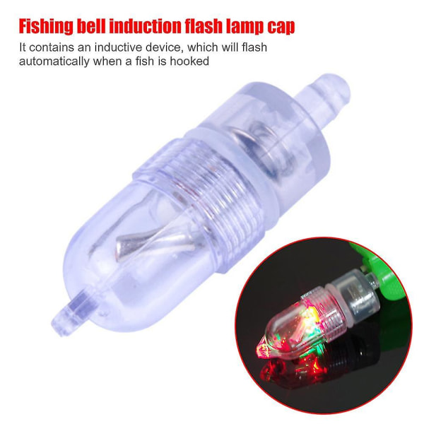 10 stk LED nattfiskespinnertipslys Smart sensorbitt alarm Lam
