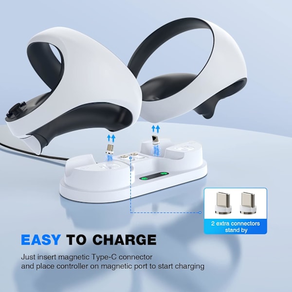 Laderstasjon Kompatibel med VR2-kontroller, Laderbase DXGHC