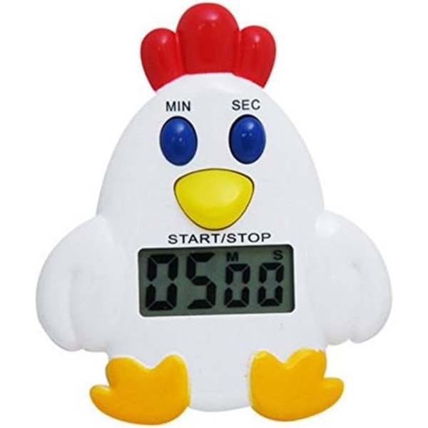 Køkkentimer, LCD digital timer, nedtællingsur i Chick