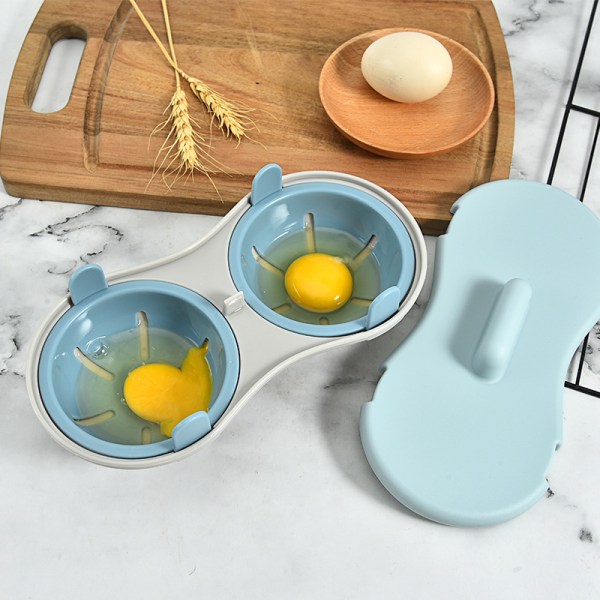 Mikroaaltouuni Munakeitin, 2 Kupin Mikroaaltouuni Poacher, Mikroaaltouuni Poached
