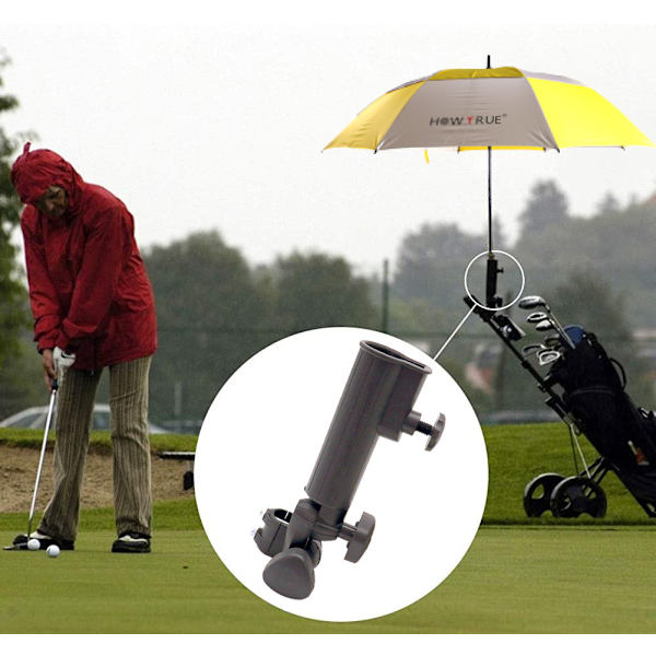 Golfparaplyställ, Justerbart Paraplyhållare för Golfvagn Univ