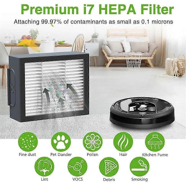 För IRobot Roomba E5 I3 I7 J7 I4 I7+ I3+ I4+ I6 I6+ I8 I8+ J7+/Plus E6 E7, E&I&J Sarjan Imuri C,ta
