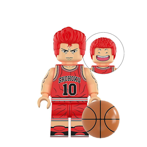 8 stk/sett The First Slam Dunk Byggeklosser Actionfigurer Samleobjekt Lekesett Leke Barn Bursdagsgave