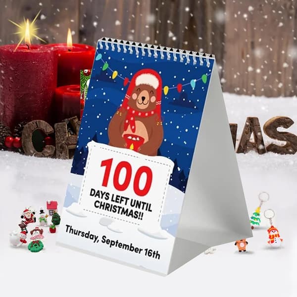 100 Dagars Julnedräkningskalender 2022 Bröllopsnedräkning Holi