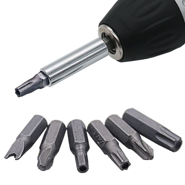 33 deler Hul Batch Head Combo Sett Skrutrekker Hex Batch He