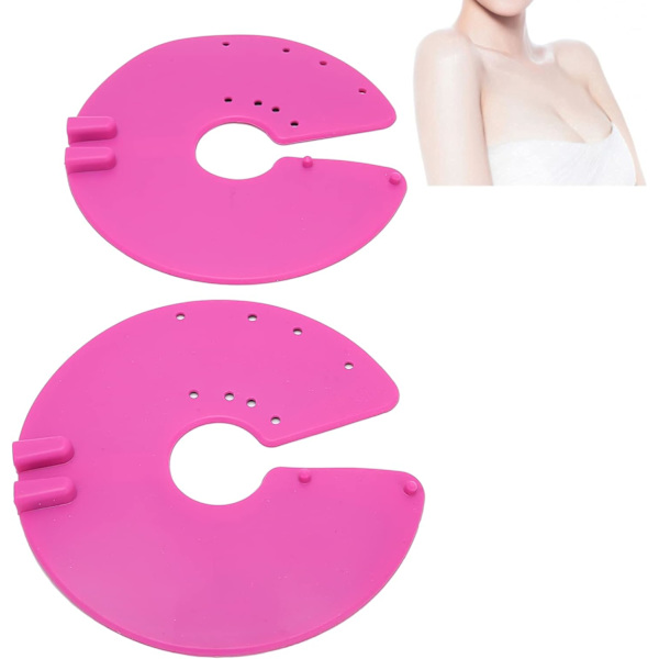 2 stk. Bryst Elektroder til Elektrisk Massager Silikon Elec DXGHC