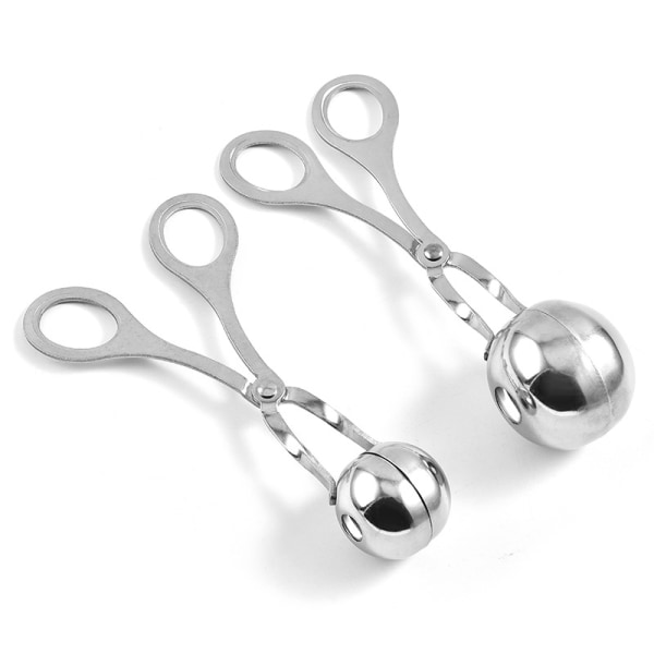 2 pieces of stainless steel meatball machine, rodless meatball ma