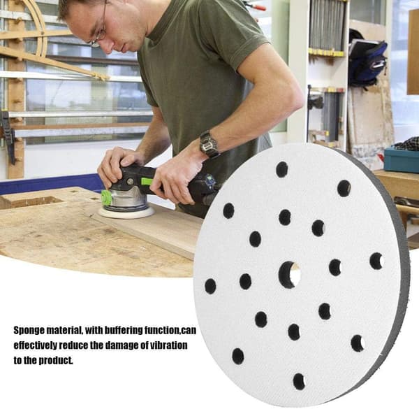 Blød Slibepude, 150mm Blød Slibeinterface Puder Blød Svampe D