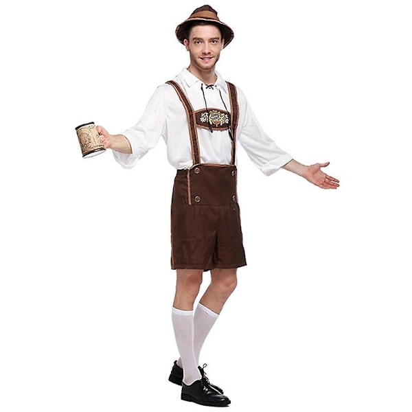 Öldräkt för män Oktoberfest Kostymer DXGHC