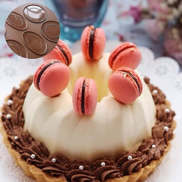 Bakmatta Silikon Bakmatta 48 Hål Macarons Silikonmatta DXGHC