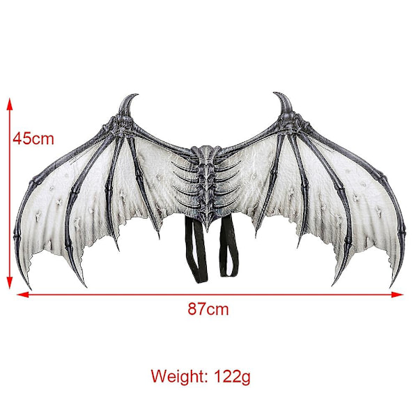 Halloween Non-woven Tyg Devil Bone Wings DXGHC